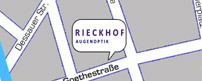 Augenoptik Rieckhof Dessau-Rosslau Anfahrt